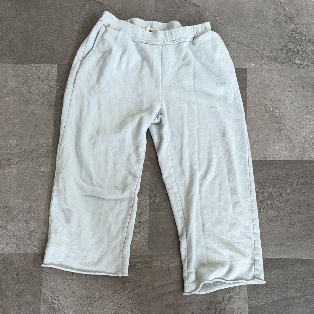 Eileen Fisher Light Blue Wide Leg Pants